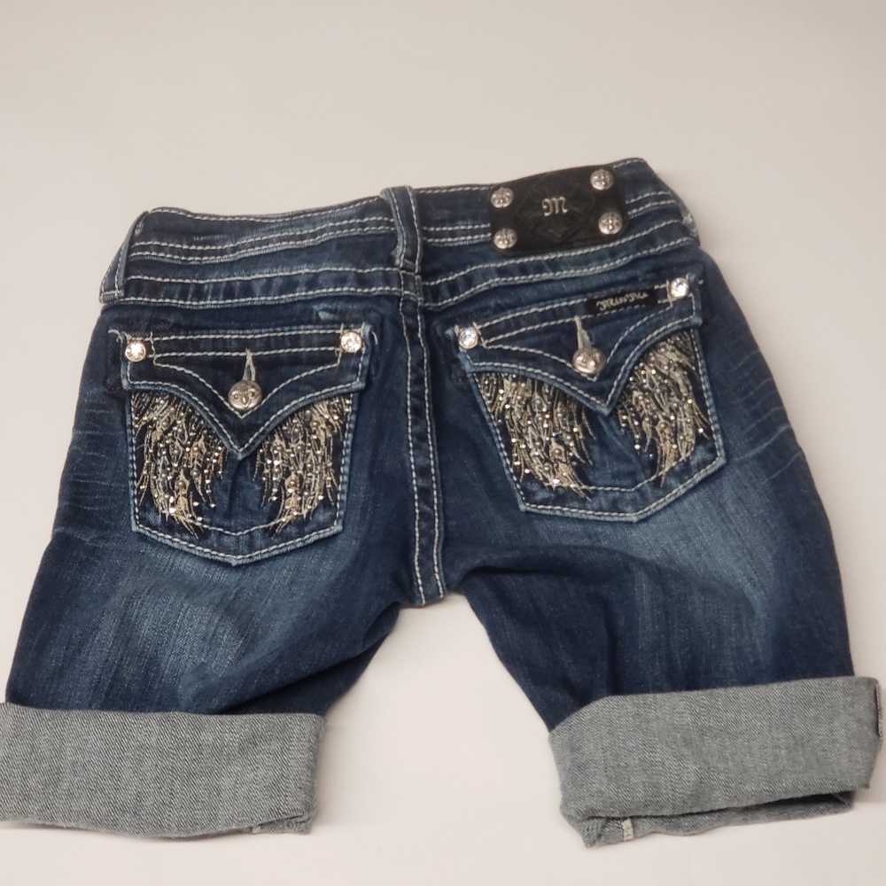 Miss Me girls Jean's cut off capri